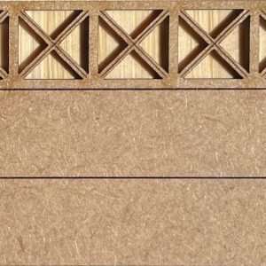 6 PALISSADES BÉTON 5 CROIX B + 7 POTEAUX BÉTON DROITS B