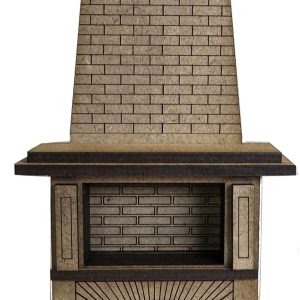 Kit GRANDE CHEMINÉE D'INTÉRIEUR