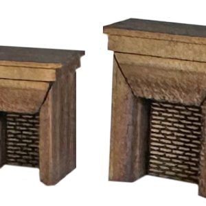 Kit 2 CHEMINÉES D'INTÉRIEUR