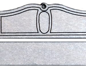 Kit 1 BANC PUBLIC ORNEMENTAL