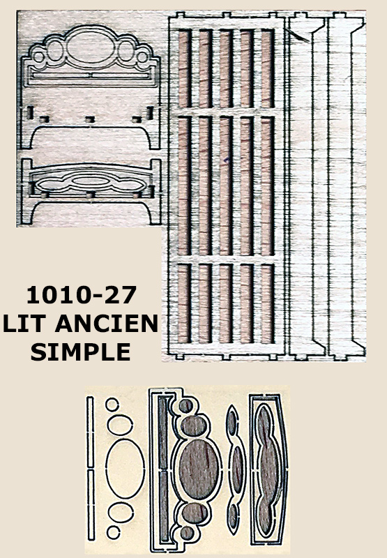 Kit LIT SIMPLE en BOIS – Image 2