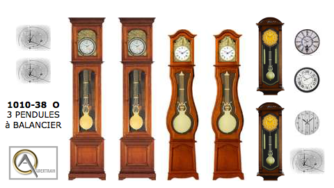 Kit 3 PENDULES à BALANCIER