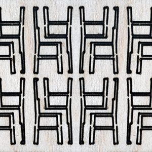 Kit 8 CHAISES DE CUISINE