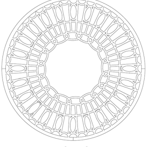 GRILLES ARBRES RONDS
