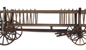 Kit CHAR à FOIN LONG à RIDELLES DROITES