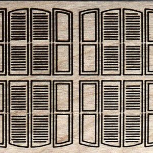 4 FENÊTRES + 4 VOLETS