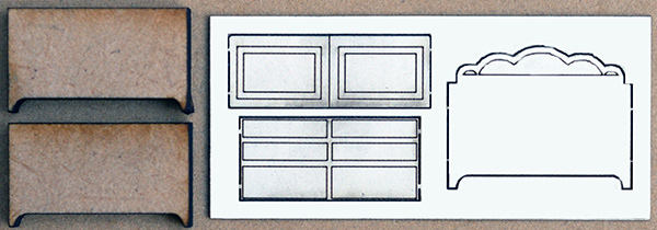 Kit COMMODE à 6 TIROIRS