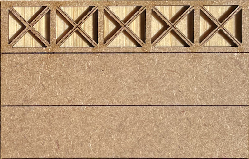 6 PALISSADES BÉTON 5 CROIX B + 7 POTEAUX BÉTON DROITS B