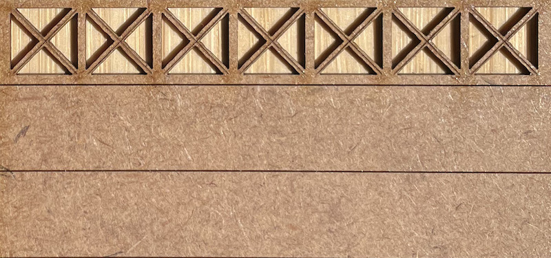 6 PALISSADES BÉTON 7 CROIX B + 7 POTEAUX BÉTON DROITS H