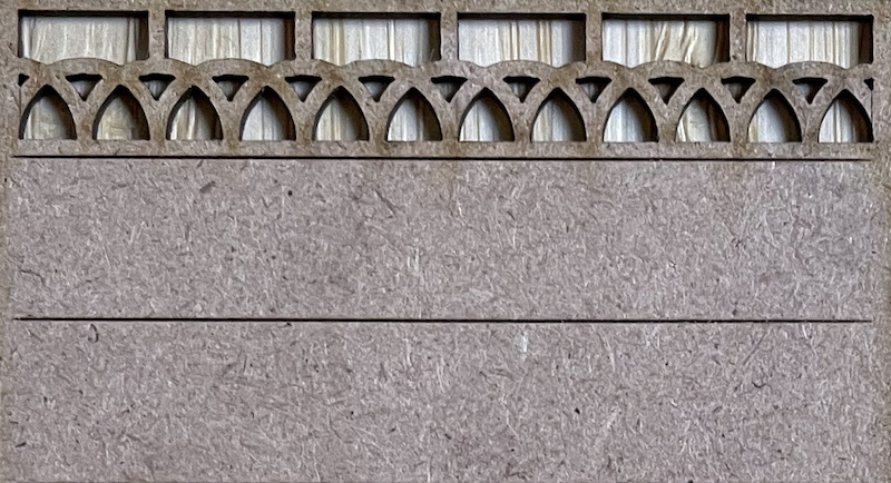 6 PALISSADES BÉTON 6 ARCHES B + 7 POTEAUX BÉTON DROITS H