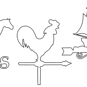 3 GIROUETTES : BATEAU COQ CHEVAL