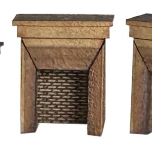 Kit 2 CHEMINÉES D'INTÉRIEUR