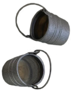 O 2 SEAUX à EAU avec ANSE et EAU – Image 2