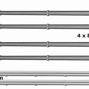JEU DE GOUTIÈRES HO en PLASTIQUE pour GARE 2