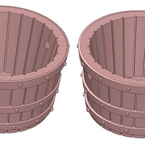 CHEMINÉES (en BRIQUE et en BÉTON) ANGLE avec le TOIT : 35°