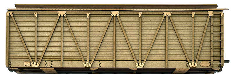 Kit TROCHITA WAGON BESTIAUX COUVERT FERMÉ