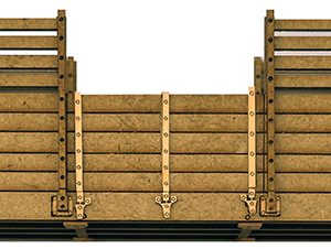 Kit TROCHITA WAGON TOMBEREAU BORD HAUT, avec  bogies archbar…