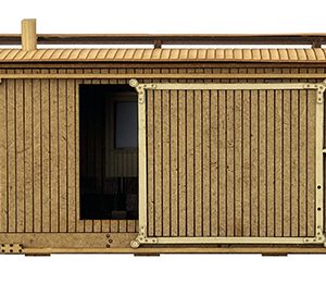 Kit TROCHITA FOURGON. Intérieur complet avec bogies archbar…