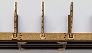 Kit TROCHITA WAGON PLAT COURT à RIDELLES avec bogies archbar