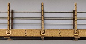 Kit TROCHITA WAGON PLAT LONG à RAMBARDES avec bogies archbar