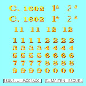 DÉCALCOMANIE VOITURES TROCHITA