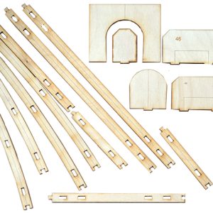 GUIDES RAIL FLEXIBLE Hom code 70. GABARITS de VOIES CODE 70 en CONTREPLAQUÉ RENFORCÉ.