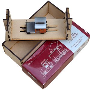 Kit BOÎTE de RANGEMENT LOCO BEMO S. NOTRE SYSTÈME PERMET de STOCKER les MODÈLES BEMO HO avec ACCESSOIRES et PIÈCES RAPPORTÉES MONTÉES dans une BOÎTE DÉDIÉE  les PROTÉGEANT avec le COUVERCLE D’ORIGINE.