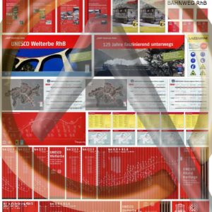 AFFICHES BAHNWEG ALBULA