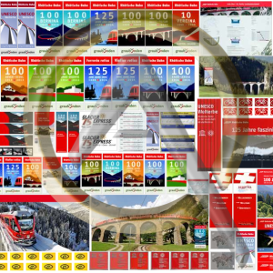 AFFICHES RhB CENTENAIRES RhB O