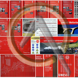 AFFICHES BAHNWEG ALBULA O