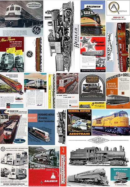 LOCOMOTIVES AMÉRICAINES