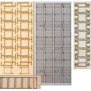 Kit de SIÈGES II/III EN BOIS