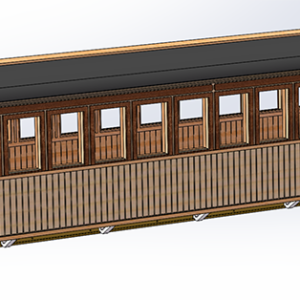 Kit VOITURE à BOGIES CP/SUD FRANCE SECONDE