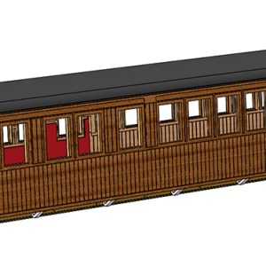 Kit VOITURE à BOGIES CP/SUD FRANCE MIXTE