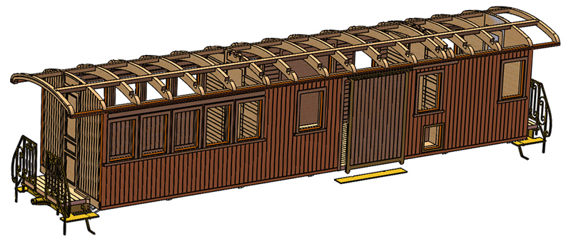 Kit FOURGON à BOGIES CP/SUD France