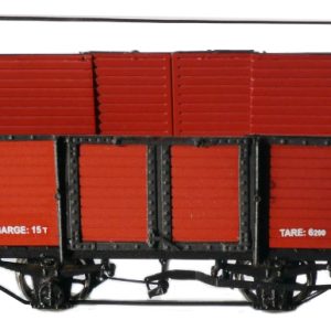 TOMBEREAU CP SUD France MARRON et NOIR MONTÉ CHÂSSIS NOIR