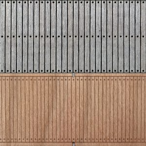 PLANCHER en BOIS pour 2 WAGONS CP 350-24