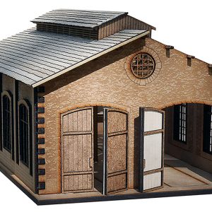 Kit REMISE à LOCOMOTIVES DOUBLE SAINT-ANDRÉ 4 TRAVÉES