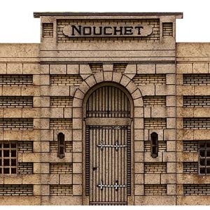 Kit CHAI BORDELAIS en PIERRES de TAILLES et BRIQUES TYPIQUE du VIGNOBLE de PESSAC LÉOGNAN. CHAI NOUCHET