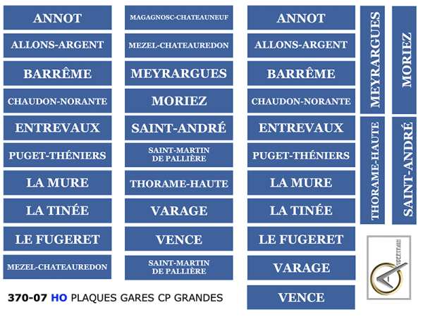 SET NOMS de GARE CP GRANDES