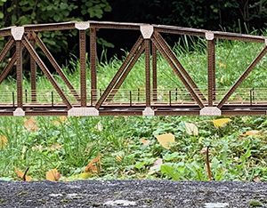 PONT METALLIQUE DAYDÉ TYPE WARREN 550 mm