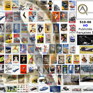 AFFICHES 2 PUBLICITAIRES FRANCE