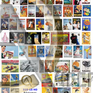 AFFICHES PUBLICITÉS FRANÇAISES