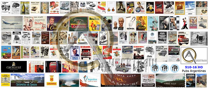 AFFICHES PUBLICITÉS ARGENTINES