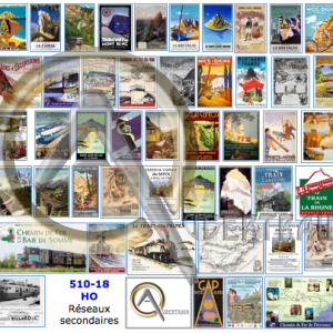 AFFICHES SECONDAIRES & MÉTRIQUES FRANÇAIS