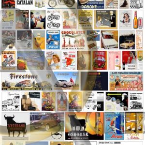 AFFICHES PUBLICITÉS ESPAGNOLES