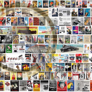 AFFICHES PUBLICITÉS ALLEMANDES