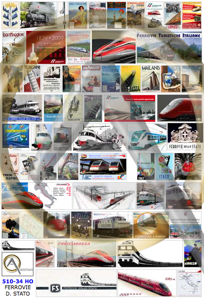 AFFICHES FERROVIE DELLO STATO