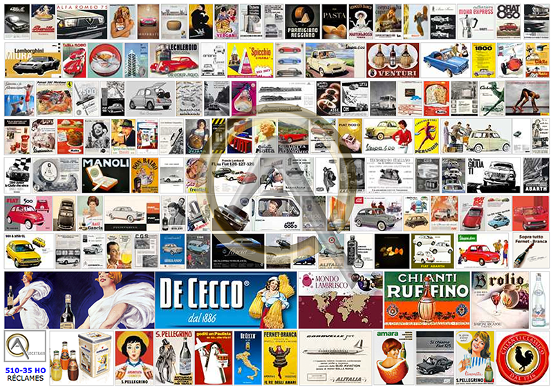 AFFICHES PUBLICITÉS ITALIENNES