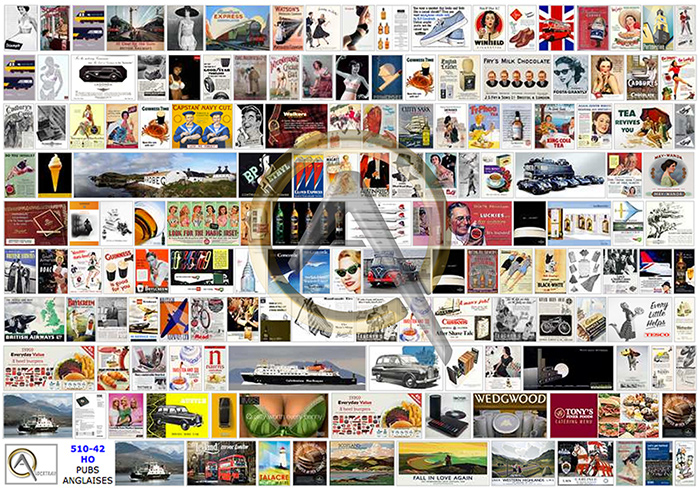 AFFICHES PUBLICITÉ SANGLAISES